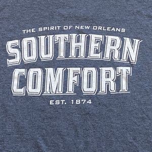 Southern Comfort Spirit Of New Orleans Southern Sounds 2-sided Tee Est. Sz Men L